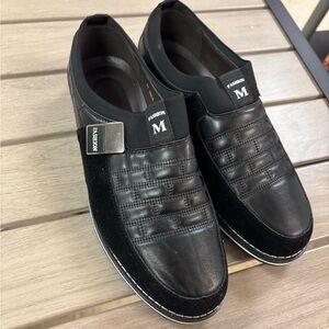 Black Men's Casual Shoes-Size 7
